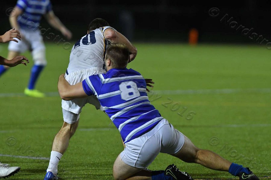 Wheaton Men\'s Rugby vs Mass Maritime.  Photo by Keith Nordstrom